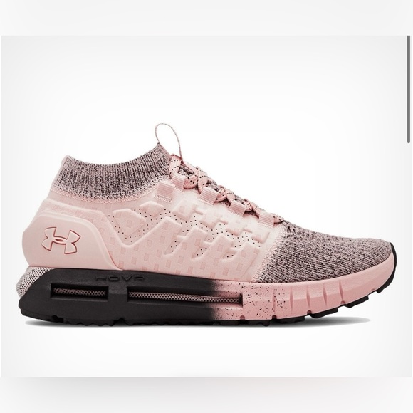 Under Armour Women's Pink and Gray Shoes - Picture 1 of 10